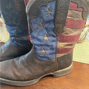 Men’s Durango square toes size 10